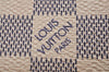 Authentic Louis Vuitton Damier Azur Pochette Cles Coin Purse N62659 LV 2816J