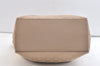 Authentic GUCCI Vintage Shoulder Tote Bag GG Canvas Leather 31243 Beige 2818K