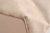 Authentic GUCCI Vintage Shoulder Tote Bag GG Canvas Leather 31243 Beige 2818K