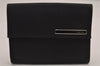 Authentic PRADA Vintage Nylon Leather Bifold Wallet Purse Black 2819J