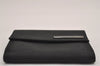 Authentic PRADA Vintage Nylon Leather Bifold Wallet Purse Black 2819J