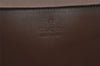 Authentic GUCCI Vintage Shoulder Tote Bag GG Canvas Leather 34339 Brown 2821J