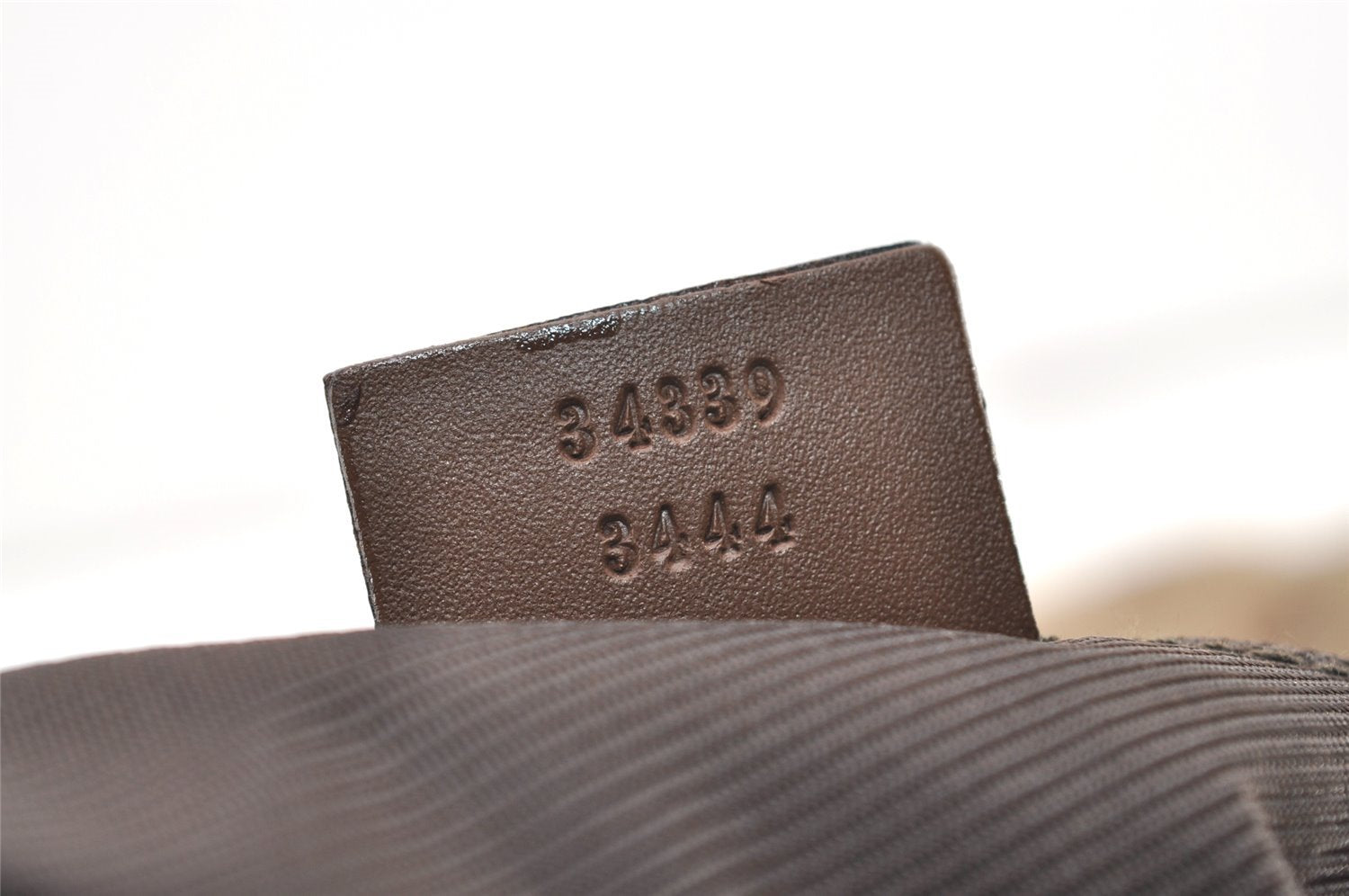 Authentic GUCCI Vintage Shoulder Tote Bag GG Canvas Leather 34339 Brown 2821J