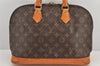 Authentic Louis Vuitton Monogram Alma Hand Bag Purse M51130 LV 2821K