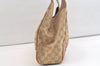 Authentic GUCCI Jackie Shoulder Hand Bag GG Canvas Leather 124404 Beige 2822K