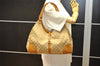 Authentic GUCCI Jackie Shoulder Hand Bag GG Canvas Leather 124404 Beige 2822K