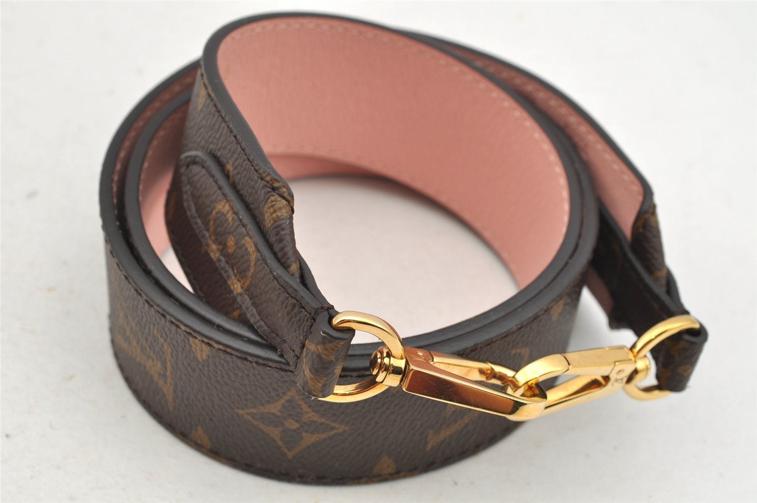 Authentic Louis Vuitton Monogram Shoulder Strap JO2330 38.4