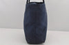 Authentic PRADA Vintage Nylon Tessuto Shoulder Tote Bag Purse Navy Blue 2823K