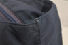 Authentic PRADA Vintage Nylon Tessuto Shoulder Tote Bag Purse Navy Blue 2823K