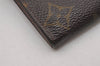 Authentic Louis Vuitton Monogram Pochette Porte Monnaie Credit Wallet Junk 2825J