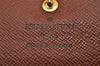 Authentic Louis Vuitton Monogram Pochette Porte Monnaie Credit Wallet Junk 2825J