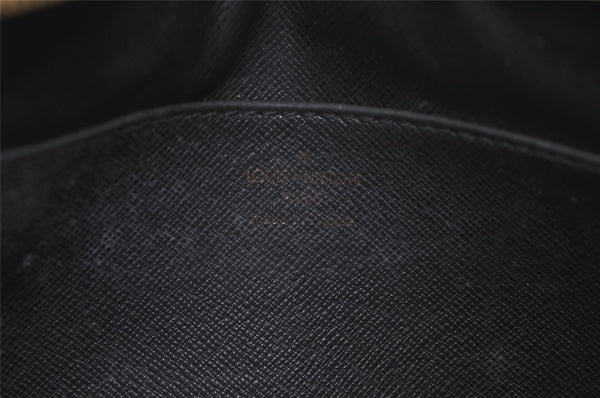 Authentic Louis Vuitton Epi Pochette Homme Clutch Hand Bag Black M52522 LV 2825K
