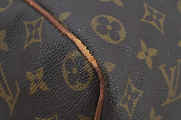 Authentic Louis Vuitton Monogram Speedy 35 Hand Boston Bag M41524 LV 2826J