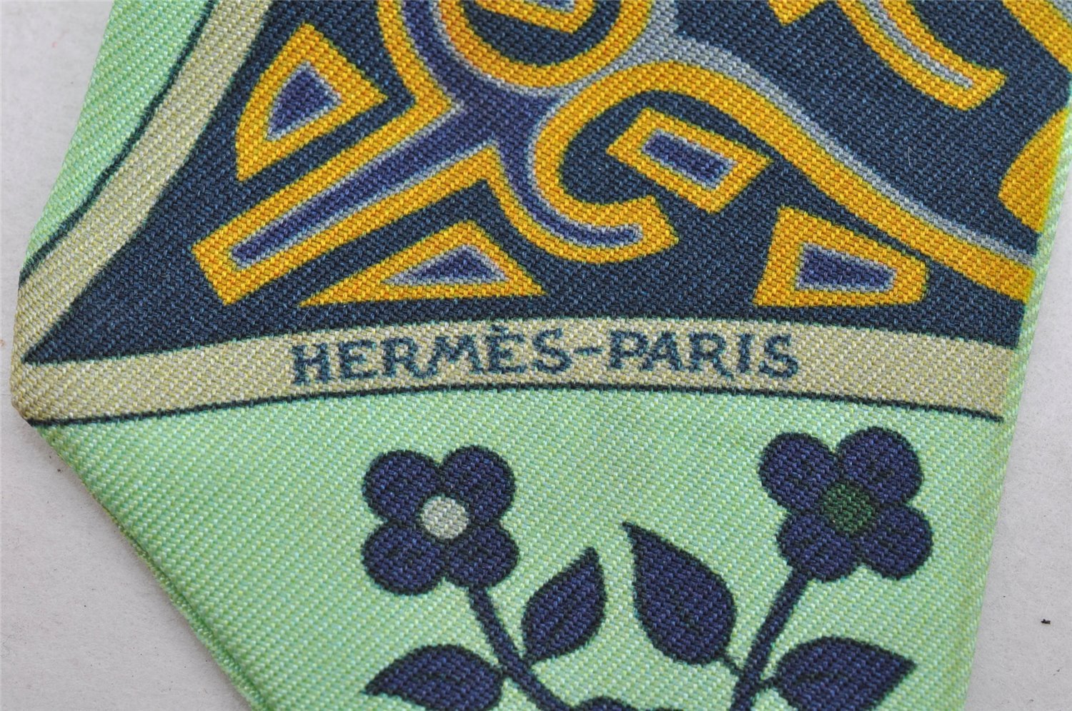 Authentic HERMES Twilly Scarf 