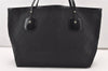 Authentic GUCCI Jolie Shoulder Tote Bag GG Canvas Enamel 211975 Black 2827J
