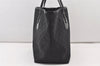 Authentic GUCCI Jolie Shoulder Tote Bag GG Canvas Enamel 211975 Black 2827J