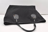 Authentic GUCCI Jolie Shoulder Tote Bag GG Canvas Enamel 211975 Black 2827J