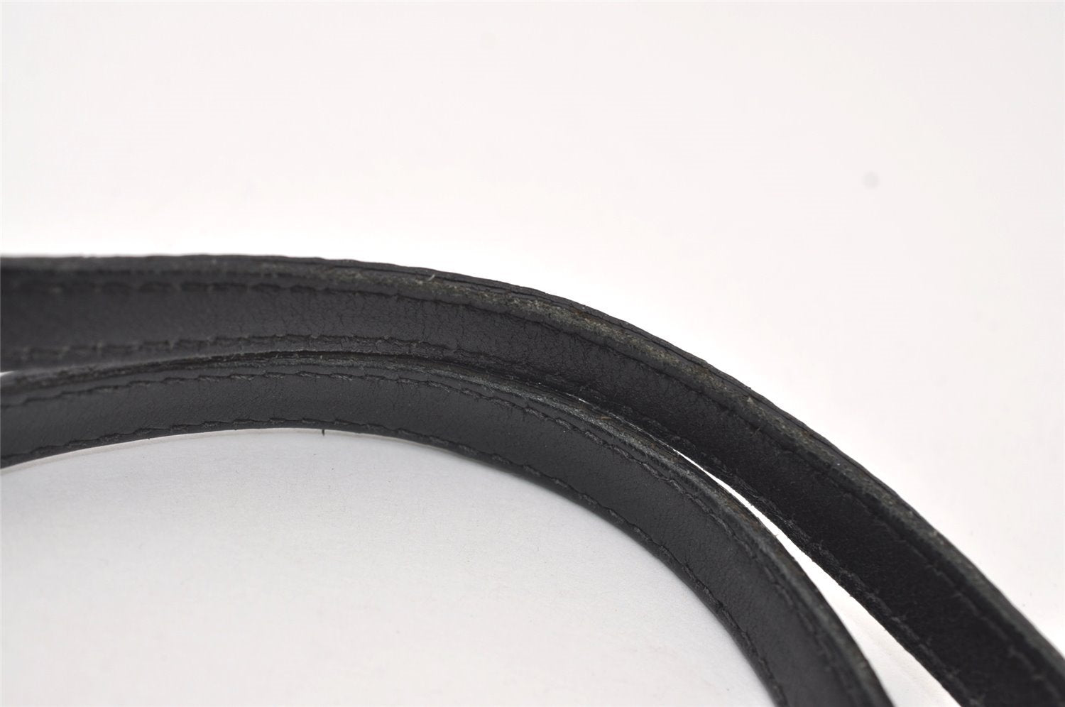 Authentic GUCCI Jolie Shoulder Tote Bag GG Canvas Enamel 211975 Black 2827J