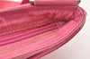 Authentic PRADA Nylon Tessuto Leather Shoulder Cross Body Bag Purse Pink 2827K