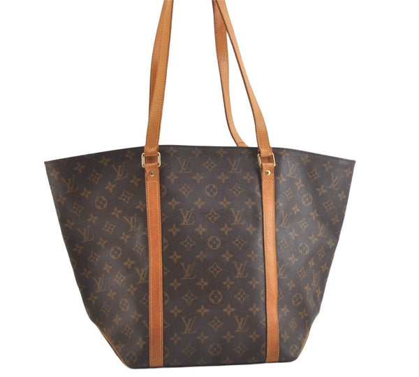 Authentic Louis Vuitton Monogram Sac Shopping PM Tote Bag M51108 LV 2829K