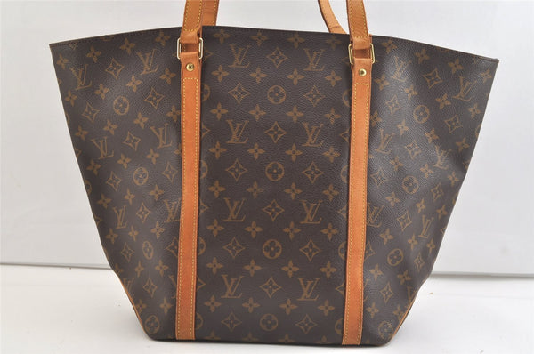 Authentic Louis Vuitton Monogram Sac Shopping PM Tote Bag M51108 LV 2829K