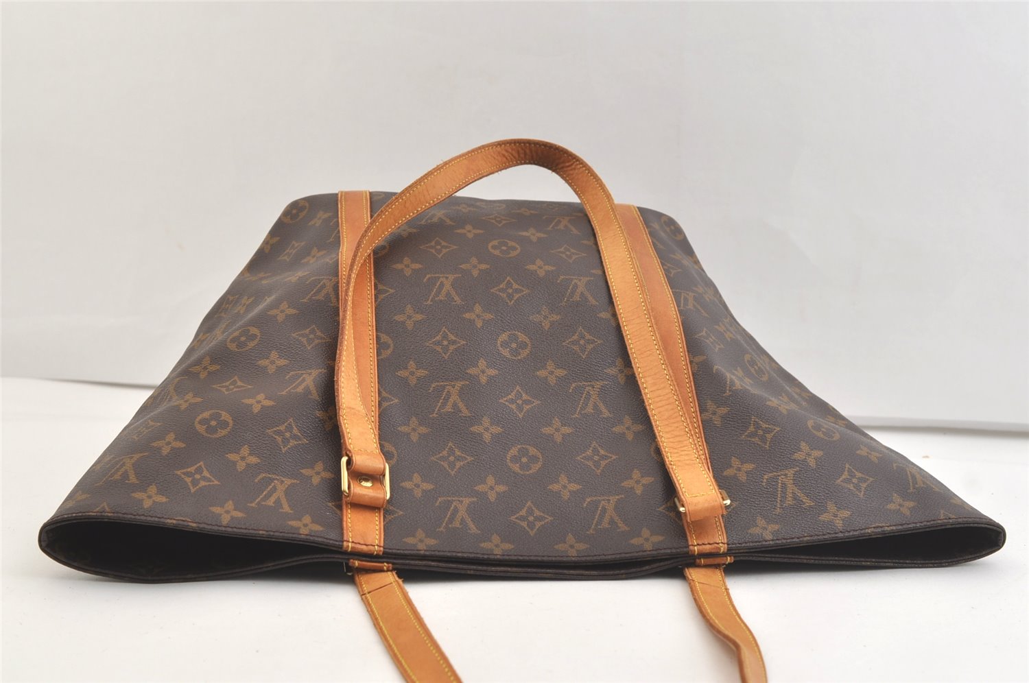 Authentic Louis Vuitton Monogram Sac Shopping PM Tote Bag M51108 LV 2829K