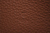 Authentic HERMES Dogon GM Leather Long Wallet Purse Brown 2830I