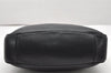 Authentic GUCCI Bamboo 2way Shoulder Bag Purse Leather Black Junk 2830K