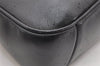 Authentic GUCCI Bamboo 2way Shoulder Bag Purse Leather Black Junk 2830K