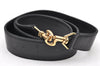 Authentic GUCCI Bamboo 2way Shoulder Bag Purse Leather Black Junk 2830K