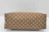 Auth GUCCI Web Sherry Line Shoulder Bag GG Canvas Leather 189751 Brown 2831K