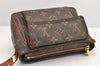 Authentic Louis Vuitton Monogram Viva Cite PM Shoulder Bag M51165 Junk 2832K