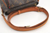 Authentic Louis Vuitton Monogram Viva Cite PM Shoulder Bag M51165 Junk 2832K