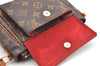 Authentic Louis Vuitton Monogram Viva Cite PM Shoulder Bag M51165 Junk 2832K