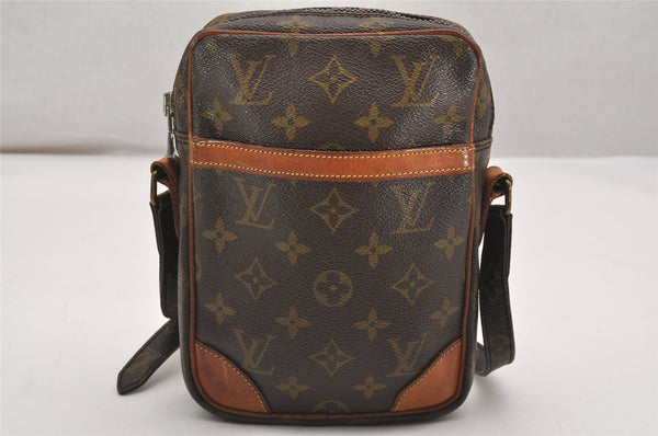 Authentic Louis Vuitton Monogram Danube Shoulder Cross Body Bag M45266 LV 2833J