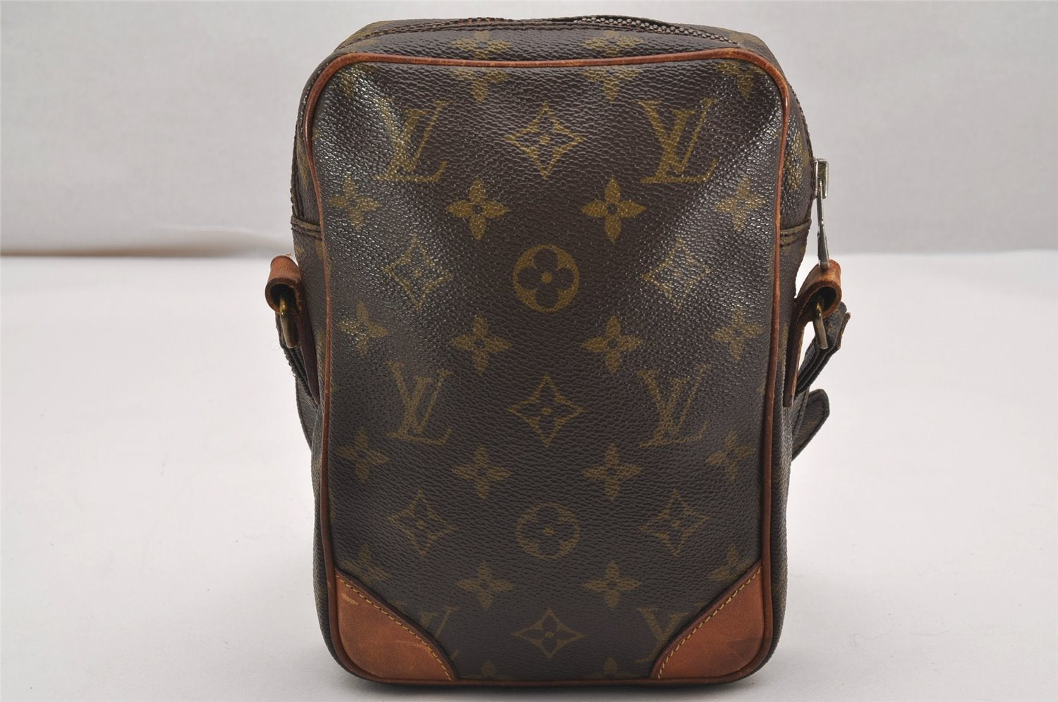 Authentic Louis Vuitton Monogram Danube Shoulder Cross Body Bag M45266 LV 2833J
