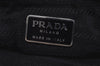 Authentic PRADA Vintage Nylon Tessuto Shoulder Hand Bag Black 2834J