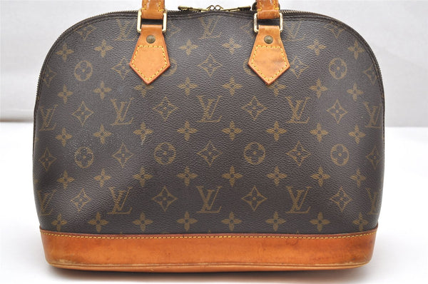 Authentic Louis Vuitton Monogram Alma Hand Bag Purse M51130 LV 2834K