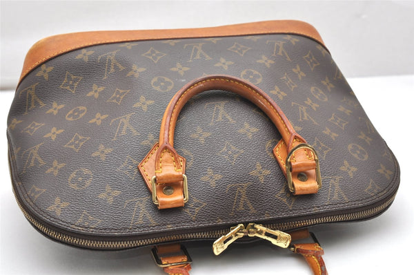 Authentic Louis Vuitton Monogram Alma Hand Bag Purse M51130 LV 2834K