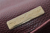 Authentic Cartier Must de Cartier Leather Shoulder Cross Bag Bordeaux Red 2835I