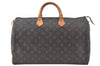 Authentic Louis Vuitton Monogram Speedy 40 Hand Boston Bag M41522 LV 2835J