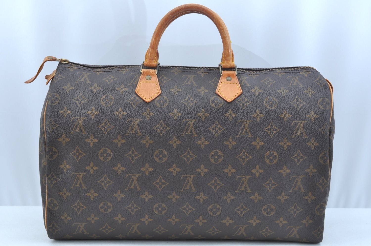 Authentic Louis Vuitton Monogram Speedy 40 Hand Boston Bag M41522 LV 2835J