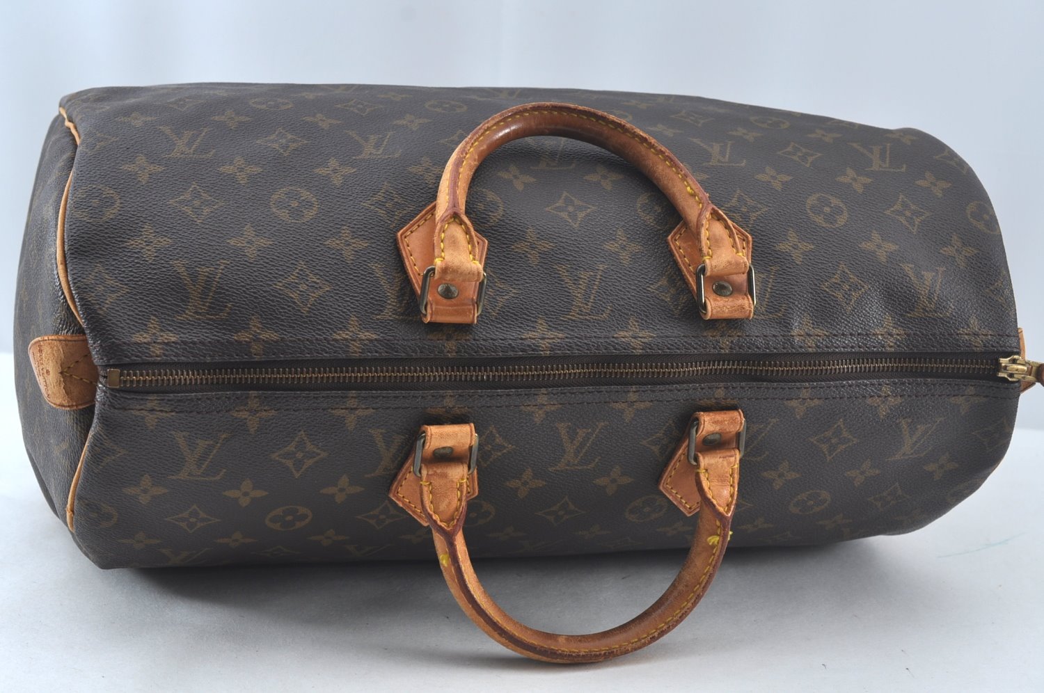 Authentic Louis Vuitton Monogram Speedy 40 Hand Boston Bag M41522 LV 2835J