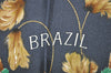 Authentic HERMES Carre 90 Scarf "BRAZIL" Silk Red 2836J