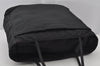 Authentic PRADA Vintage Nylon Tessuto Tote Hand Bag Purse Black 2837J