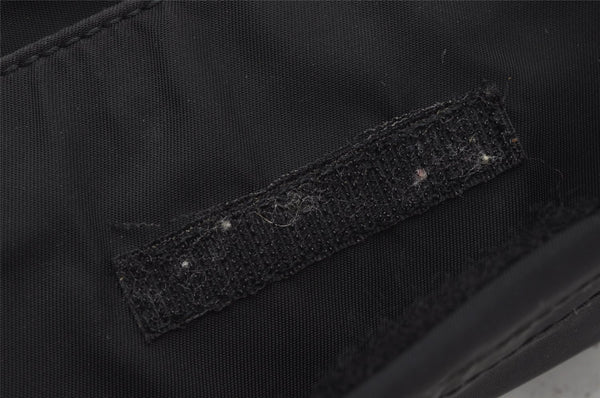 Authentic PRADA Vintage Nylon Tessuto Tote Hand Bag Purse Black 2837J