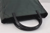 Authentic PRADA Vintage Nylon Tessuto Plastic Hand Bag Purse Green 2837K