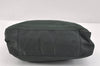 Authentic PRADA Vintage Nylon Tessuto Plastic Hand Bag Purse Green 2837K