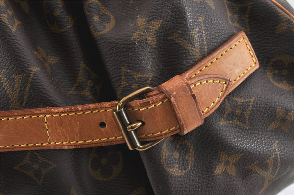 Authentic Louis Vuitton Monogram Saumur 35 Shoulder Cross Bag M42254 LV 2838K