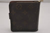 Authentic Louis Vuitton Monogram Compact Zip Bifold Wallet Purse M61667 LV 2839J